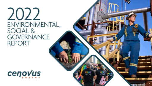 Thumbnail Cenovus Energy
 ESG Report 2022
