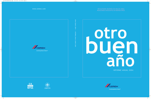 Thumbnail Cemex Annual Report 2004