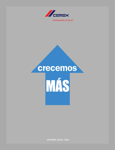 Thumbnail Cemex Annual Report 2005