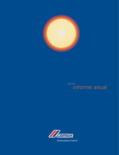Thumbnail Cemex Annual Report 2007