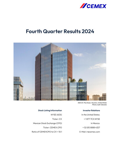 Thumbnail Cemex Financial Statement 2024
