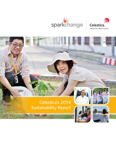 Thumbnail Celestica Sustainability Report 2014