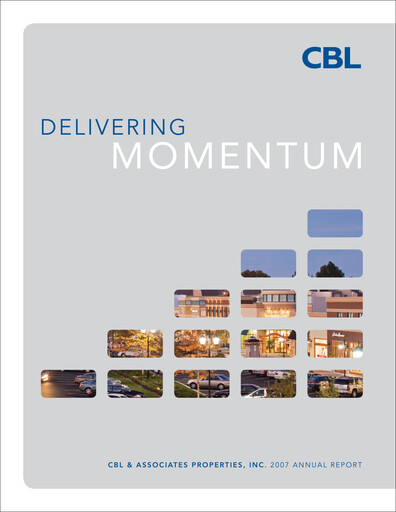 Vorschaubild CBL Properties
 Jahresbericht 2007