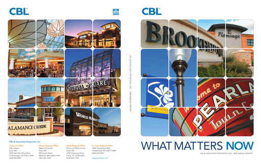 Vorschaubild CBL Properties
 Jahresbericht 2008