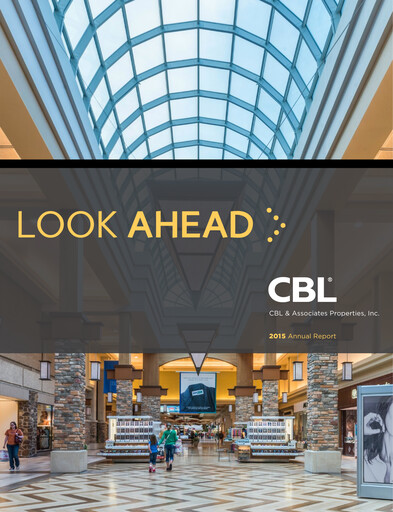 Vorschaubild CBL Properties
 Jahresbericht 2015