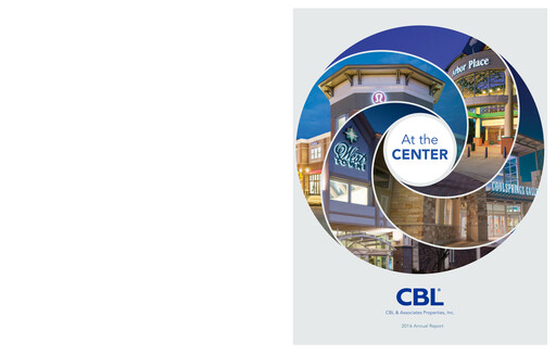 Vorschaubild CBL Properties
 Jahresbericht 2016
