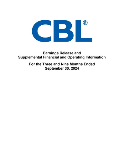 Thumbnail CBL Properties
 Quarterly Report 2024-q3