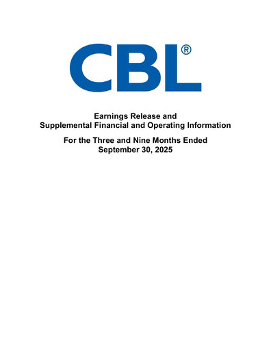 Thumbnail CBL Properties
 Quarterly Report 2025-q3