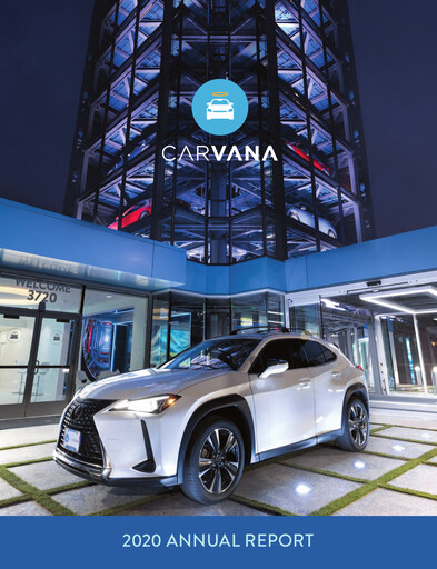 Thumbnail Carvana Annual Report 2020