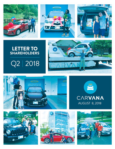 Miniature Carvana Rapport trimestriel 2018-q2