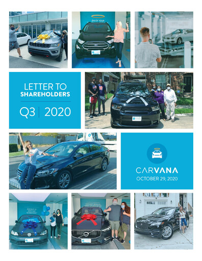 Miniature Carvana Rapport trimestriel 2020-q3
