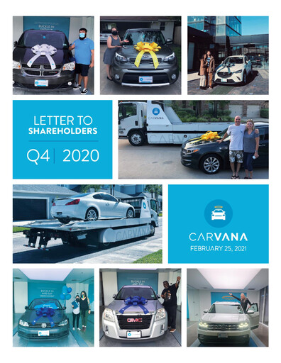 Miniature Carvana Rapport trimestriel 2020-q4