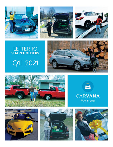 Miniature Carvana Rapport trimestriel 2021-q1