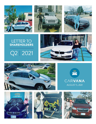Miniature Carvana Rapport trimestriel 2021-q2