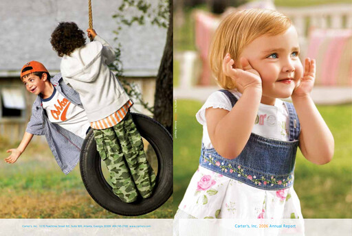 Thumbnail Carter's Annual Report 2006