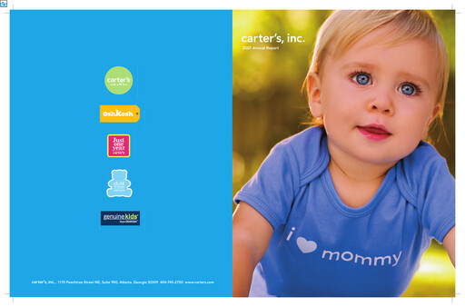 Thumbnail Carter's Annual Report 2007