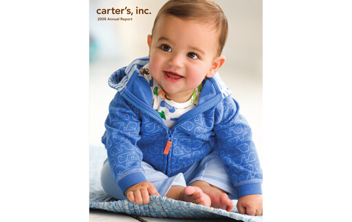 Thumbnail Carter's Annual Report 2008