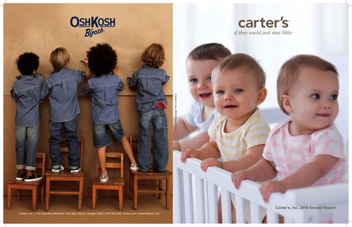 Thumbnail Carter's Annual Report 2010