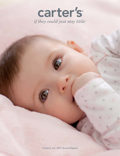 Thumbnail Carter's Annual Report 2011