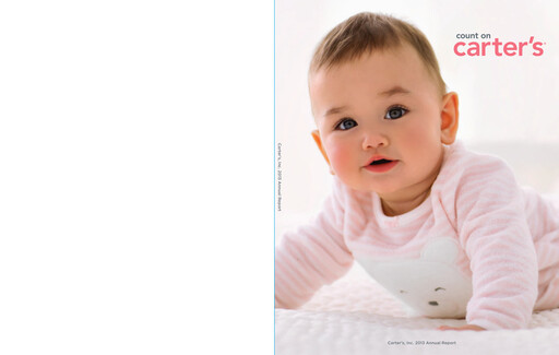 Thumbnail Carter's Annual Report 2013