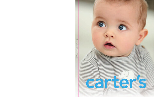 Thumbnail Carter's Annual Report 2016