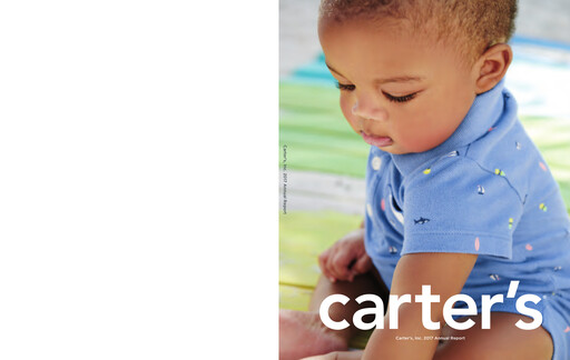 Thumbnail Carter's Annual Report 2017