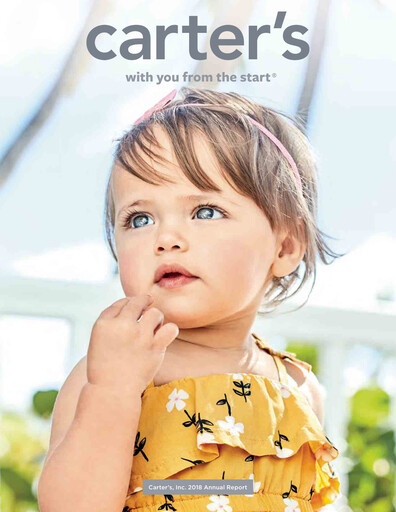 Thumbnail Carter's Annual Report 2018