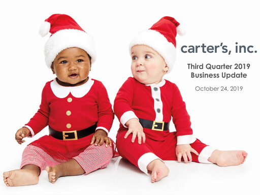 Thumbnail Carter's Quarterly Report 2019-q3