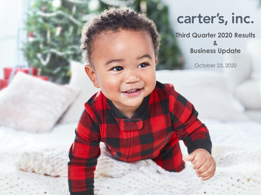 Thumbnail Carter's Quarterly Report 2020-q3