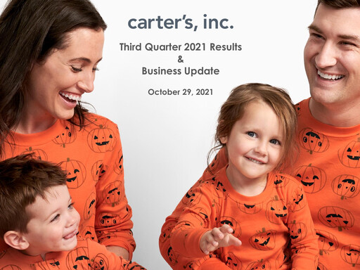 Thumbnail Carter's Quarterly Report 2021-q3