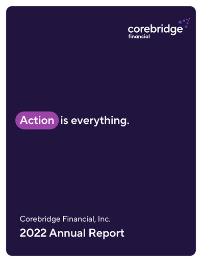 Miniature Corebridge Financial Rapport annuel 2022