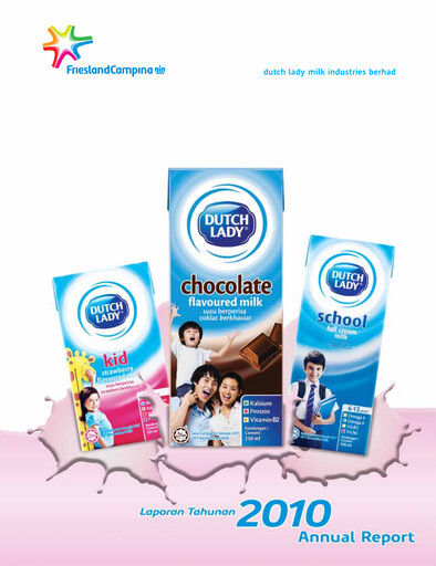 Thumbnail Dutch Lady Milk Industries Annual Report 2010