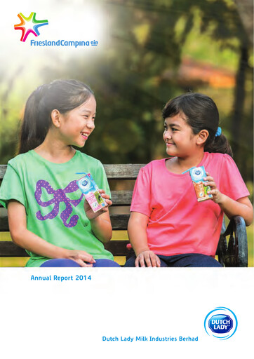 Thumbnail Dutch Lady Milk Industries Annual Report 2014