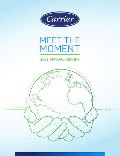 Thumbnail Carrier Global Annual Report 2021