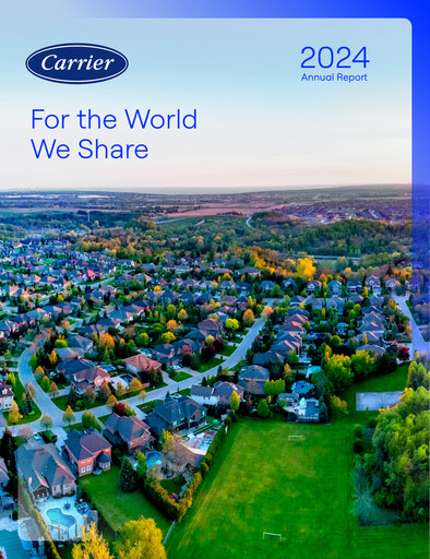 Thumbnail Carrier Global Annual Report 2024