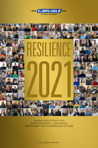 Thumbnail Carlisle Companies
 Annual Report 2021