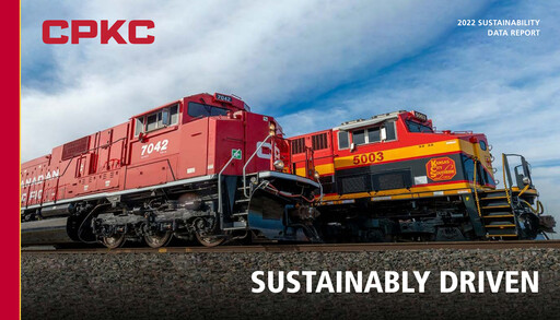 Thumbnail CPKC (Canadian Pacific Kansas City) Sustainability Report 2022
