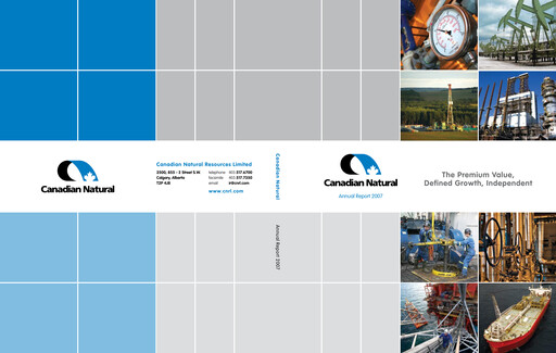 Thumbnail Canadian Natural Resources Annual Report 2007