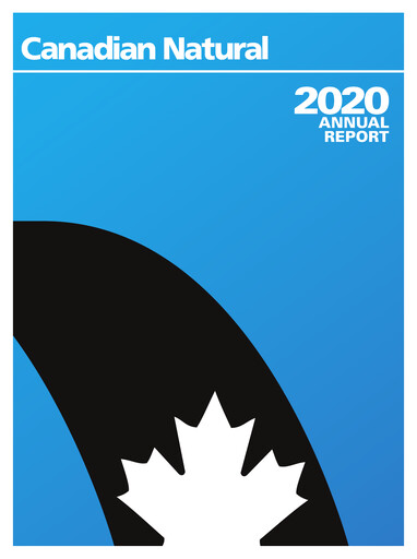 Thumbnail Canadian Natural Resources Annual Report 2020