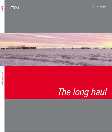 Thumbnail Canadian National Railway Annual Report 2002