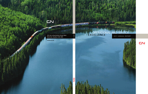 Thumbnail Canadian National Railway Annual Report 2011