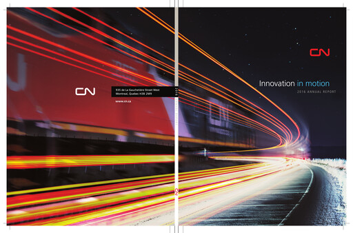 Thumbnail Canadian National Railway Annual Report 2016
