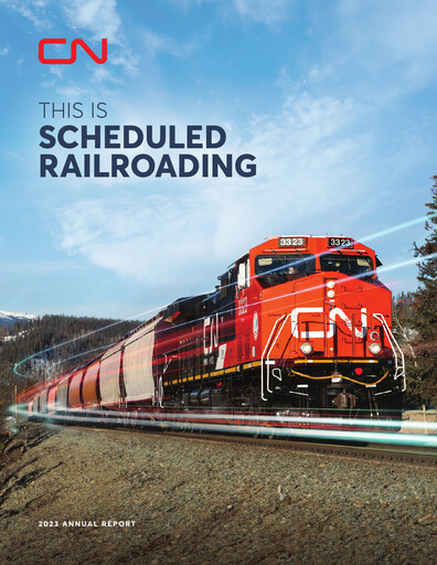 Thumbnail Canadian National Railway Annual Report 2023