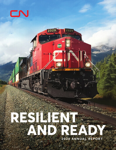 Thumbnail Canadian National Railway Annual Report 2024