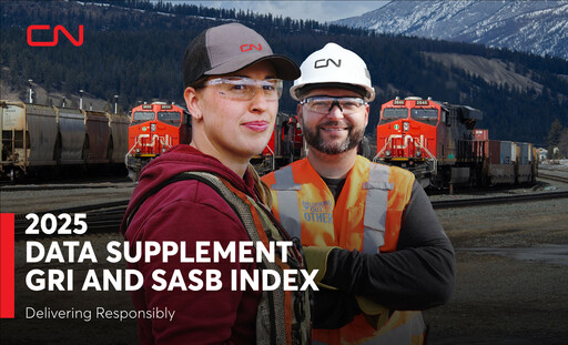 Thumbnail Canadian National Railway ESG Report 2025