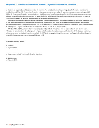 Thumbnail Canadian National Railway Financial Statement 2017