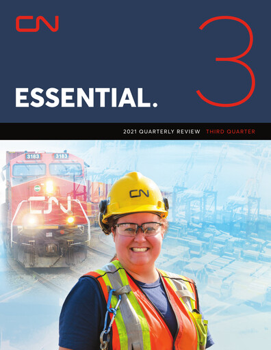 Thumbnail Canadian National Railway Quarterly Report 2021-q3