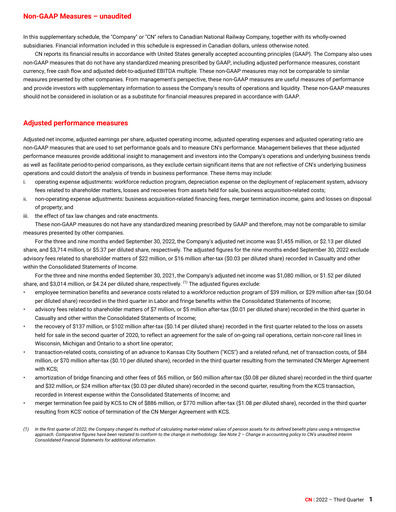 Thumbnail Canadian National Railway Quarterly Report 2022-q3