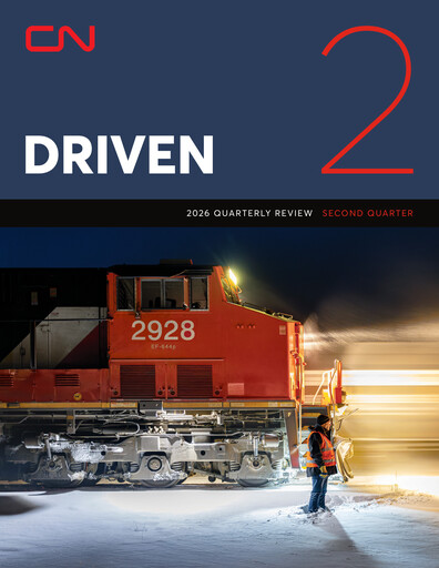 Miniature Canadian National Railway Rapport trimestriel 2026-q2
