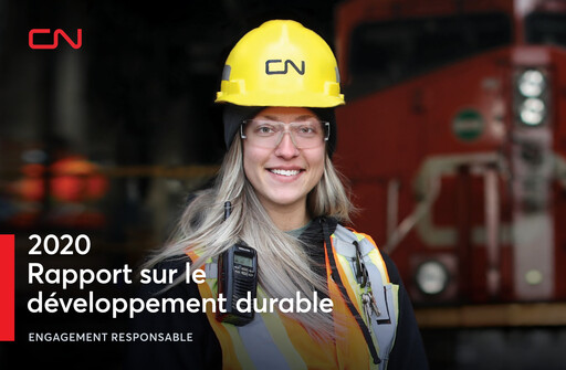Thumbnail Canadian National Railway Sustainability Report 2020